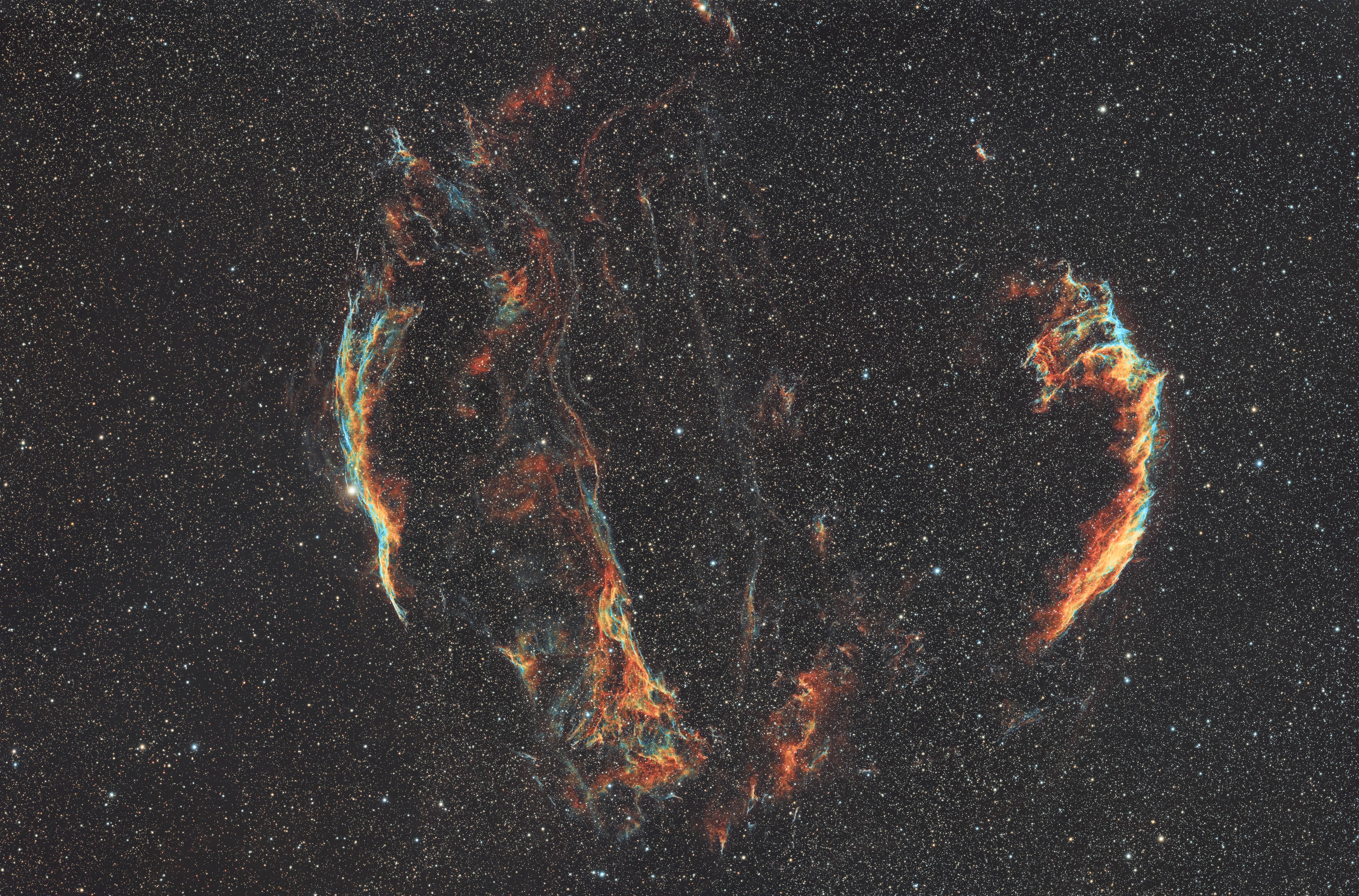 Star reduction comparison: Pre